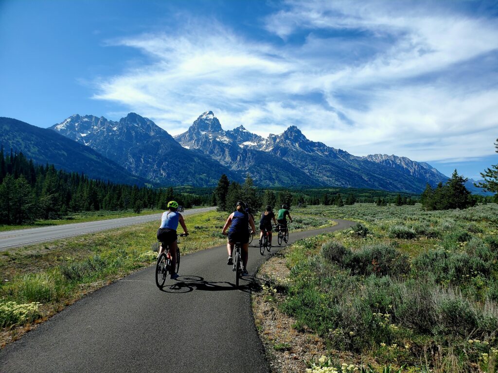 Grand Teton bike path