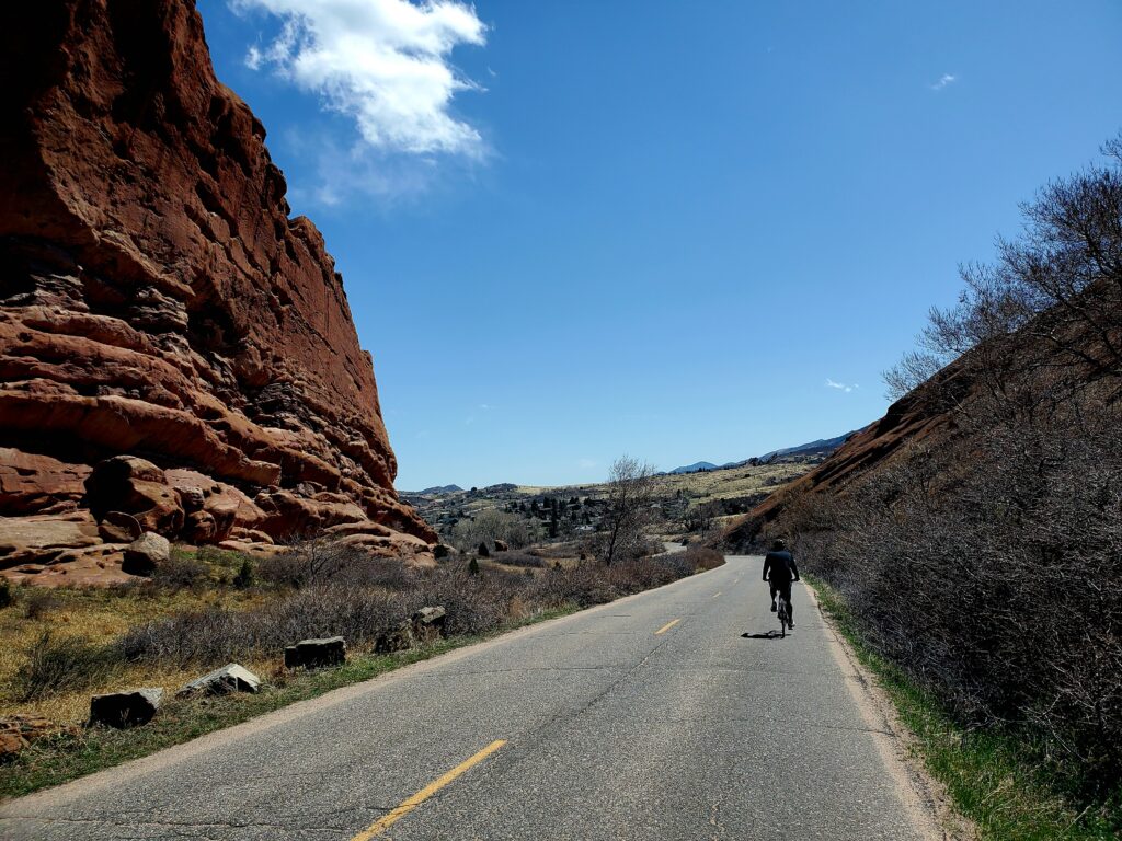 biking red rocks denver