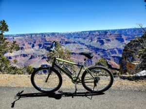 ride the rim grand canyon park biking