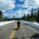 biking yellowstone park without cars