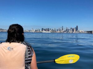 seattle kayaking alki beach