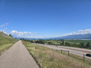 flathead lake biking