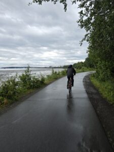 skyline views anchorage coastal trail