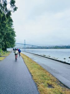 lions gate bridge at stanley park